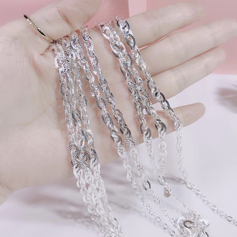 Lắc tay nữ bạc S925 ý , có tua chờ , sáng bóng , đẹp k tỳ vết  - Vàng bạc Khải Khải