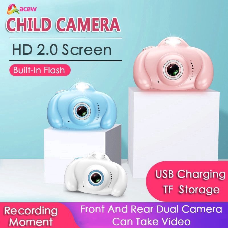 Máy quay video kỹ thuật số 1080P dễ thương cho trẻ em