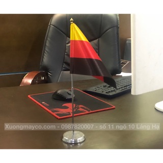 Cờ để bàn Đức đế đơn inox