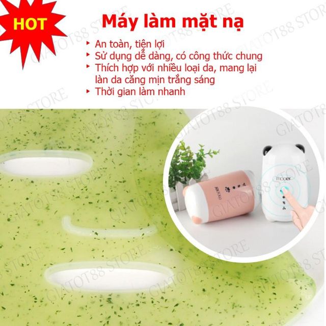 Máy làm mặt nạ trái cây + Tặng kèm 1 lọ Collagen