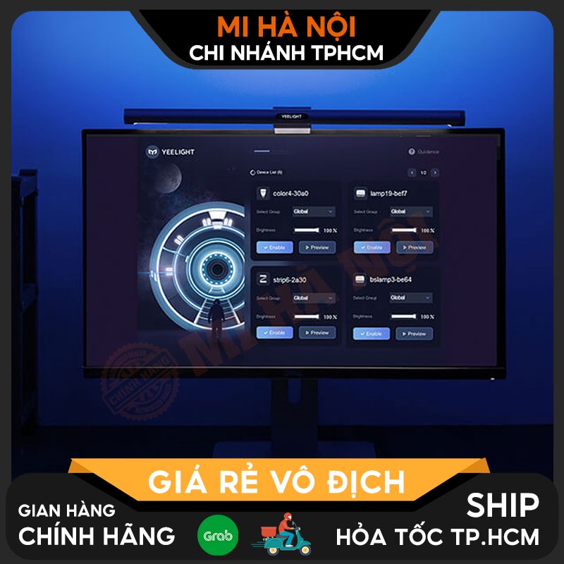 ĐÈN TREO MÀN HÌNH YEELIGHT YLTD003 PRO / YLTD001 - Bảo vệ mắt - Điều chỉnh LED RGB