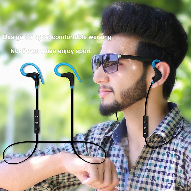 Tai nghe nhét trong chạy bộ thể thao kết nối Bluetooth 5.0 không dây âm thanh sống động có micro giảm ồn chất lượng cao