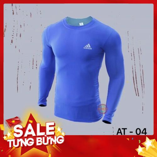 Áo Giữ Nhiệt Thể Thao Dài Tay Nam, Áo Giữ Nhiệt Mặc Đá Bóng - Siêu HOT