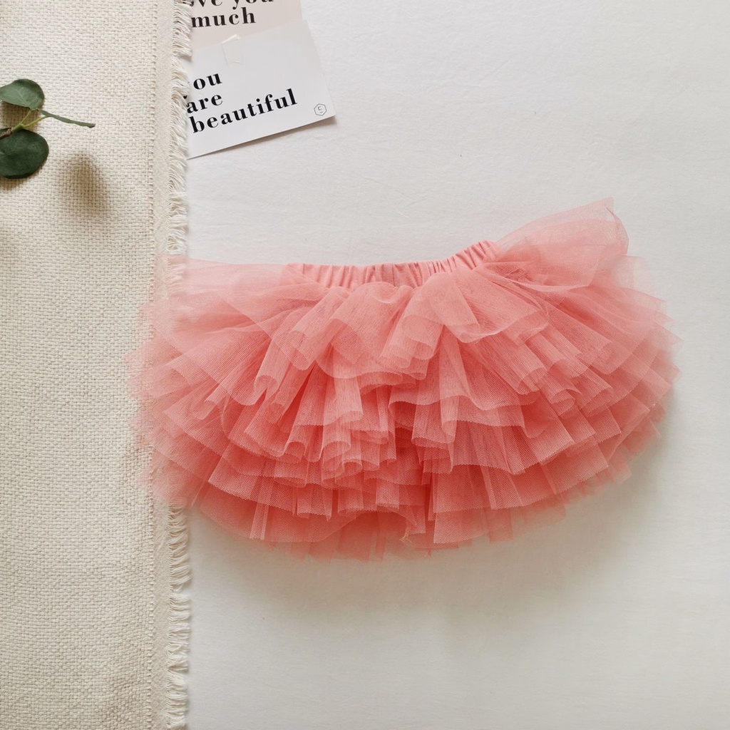 Chân Váy Xòe Tutu Phong Cách Công Chúa Thời Trang Xuân Hè Mới Cho Bé Gái Dễ Phối Đồ