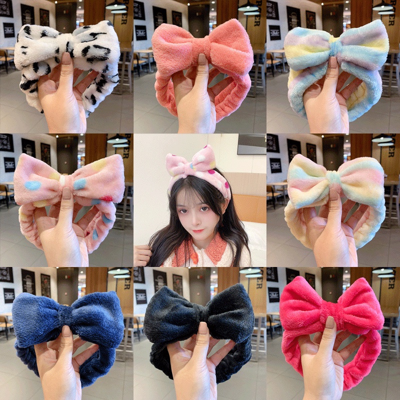 [ Mã 11FASHIONSALE1 giảm 10K đơn 50K ] Băng đô nơ thiết kế dễ thương phong cách Hàn Quốc dành cho nữ