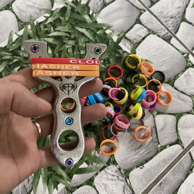 Vòng silicon đeo ná cao su chống trơn trượt cầm êm tay