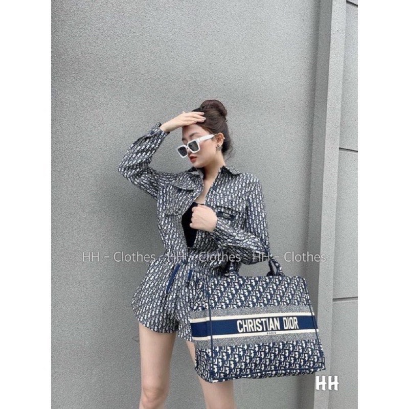 [ 𝐅𝐑𝐄𝐄 𝐒𝐇𝐈𝐏 ] SET THỂ THAO HỌA TIẾT CHỮ DI.OR