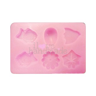 KHUÔN ĐẤT SÉT MỀM BÁNH NGỌT - CLAY MOLD JAPANESE SWEETS (PE)