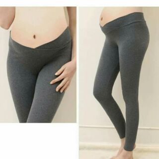 Quần legging bầu vạt chéo
