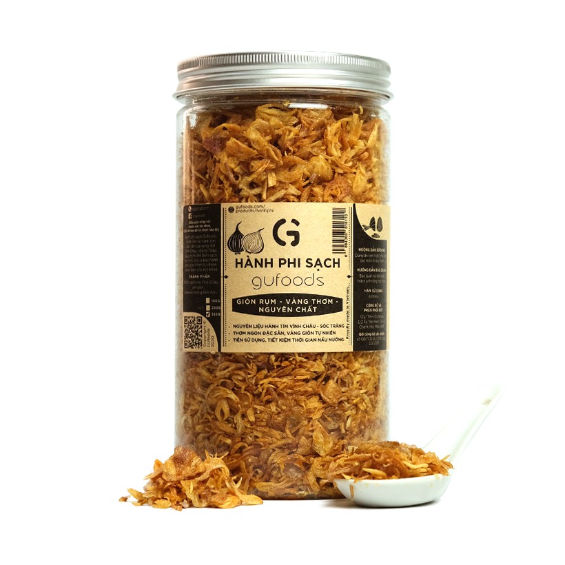 Hành phi sạch GUfoods - Đặc sản hành tím Vĩnh Châu - Thơm ngon, Tiện lợi, 100% nguyên chất | BigBuy360 - bigbuy360.vn