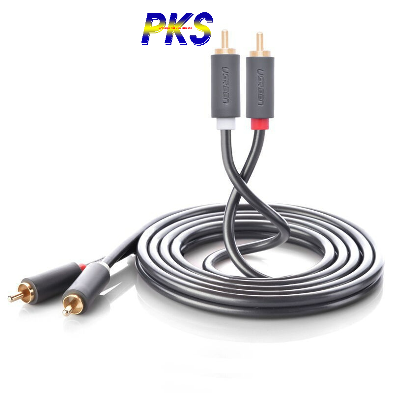Cáp AV hoa sen 2 đầu RCA 5M Ugreen 10520 - Ugreen 10520