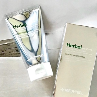 Mặt nạ thảo mộc medipeel herbal peel tox wash off type cream mask