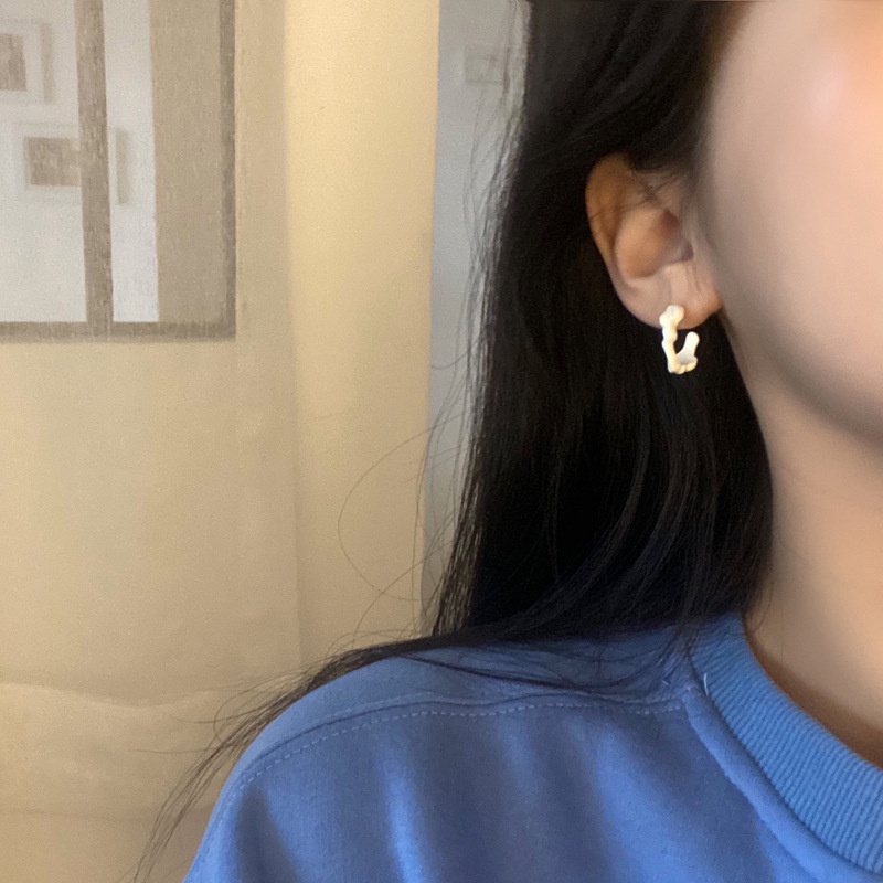 Bông Tai Hình Chữ C Độc Đáo Thời Trang
