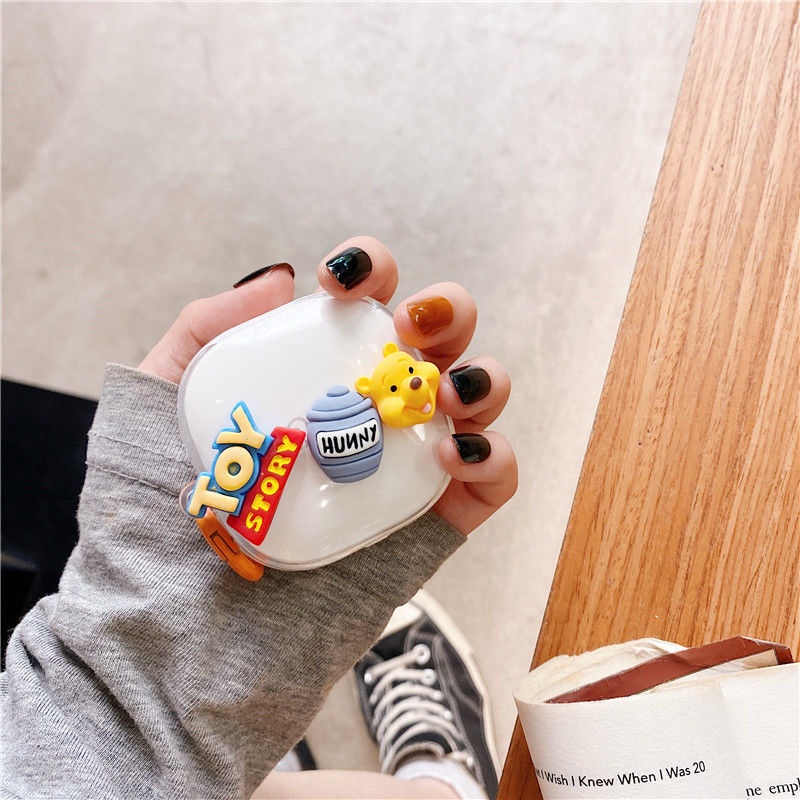 Vỏ Bảo Vệ Hộp Sạc Tai Nghe QCY T13 Mềm Trong Suốt Ba Chiều