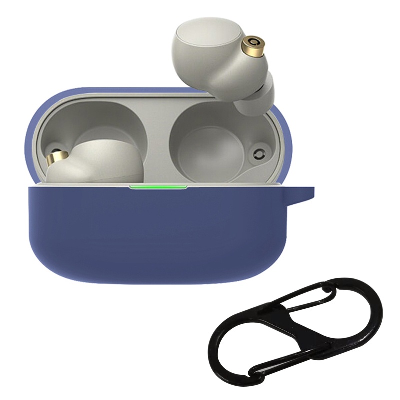 【3C】Túi đựng tai nghe không dây WF-1000XM4 bằng silicon mềm chống rơi tương thích với-S-ony