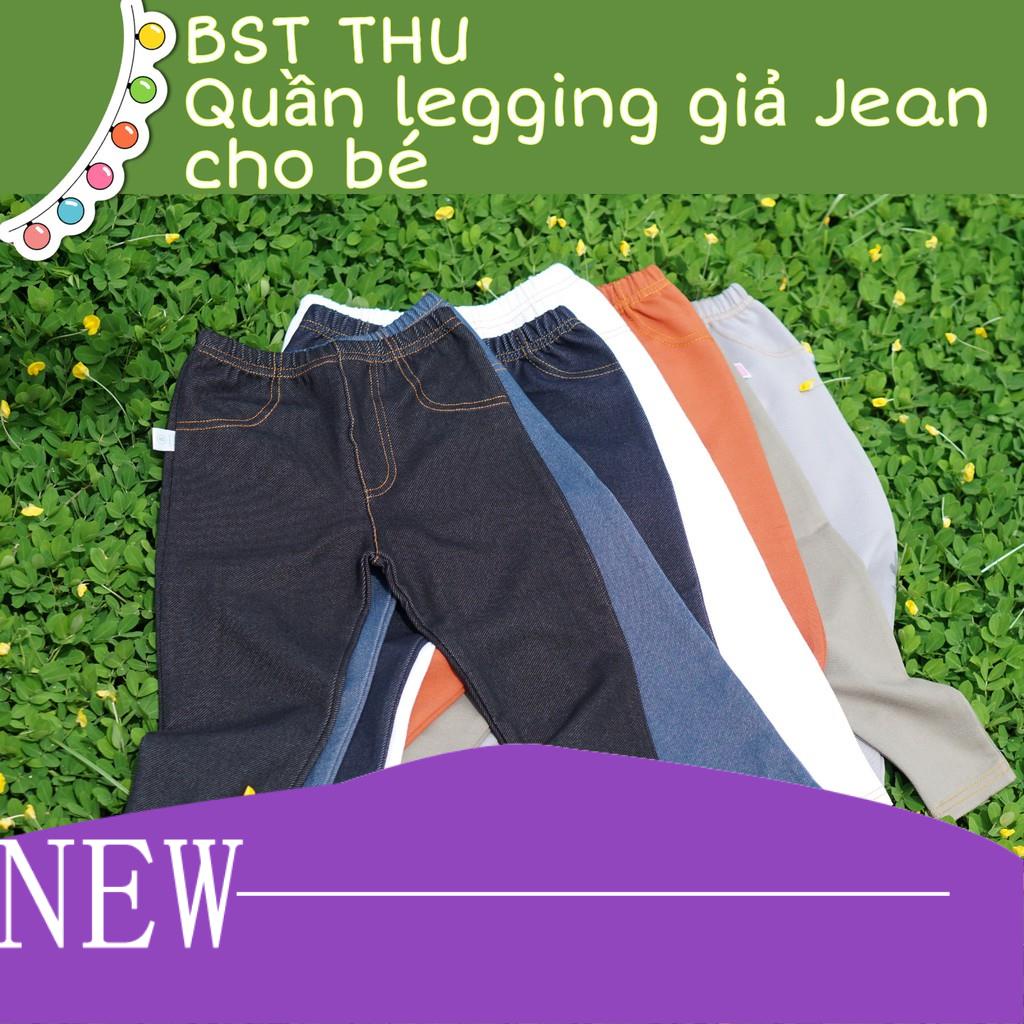 Quần thun Legging giả Jean cho bé gái / bé trai từ 8 – 22kg