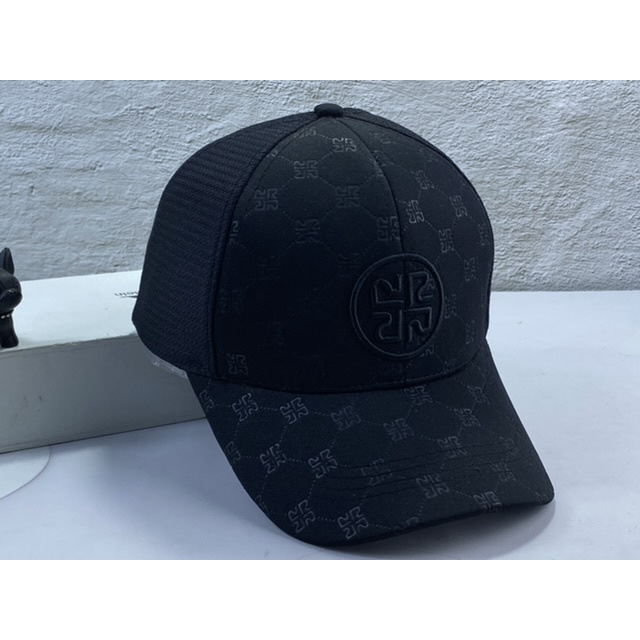 Mũ lưỡi trai logo thêu phối lưới thoáng mát thời trang