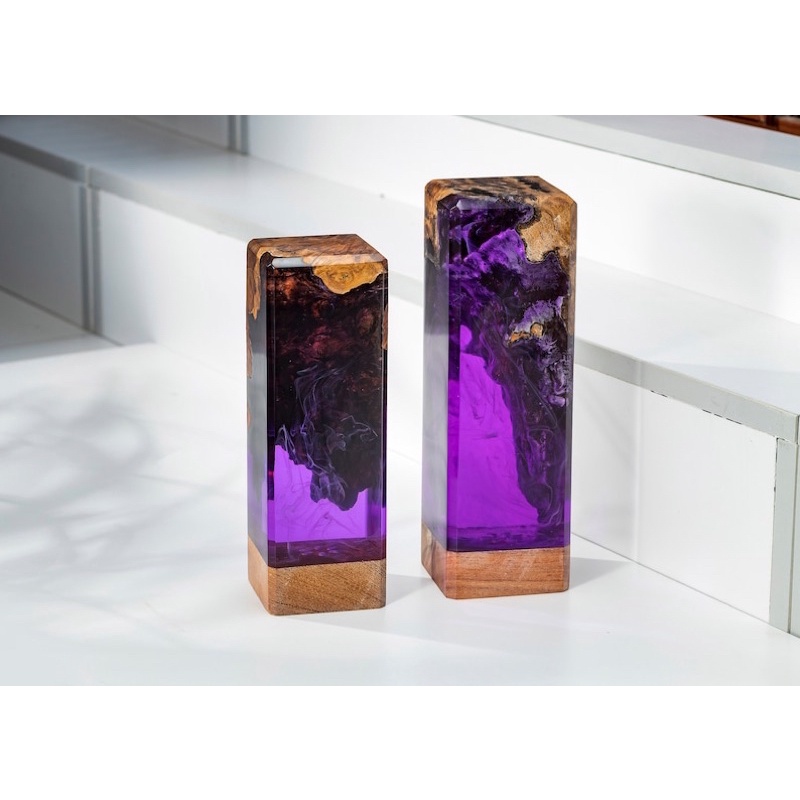 Đèn Resin epoxy.Lamp Resin epoxy.Decor phòng.