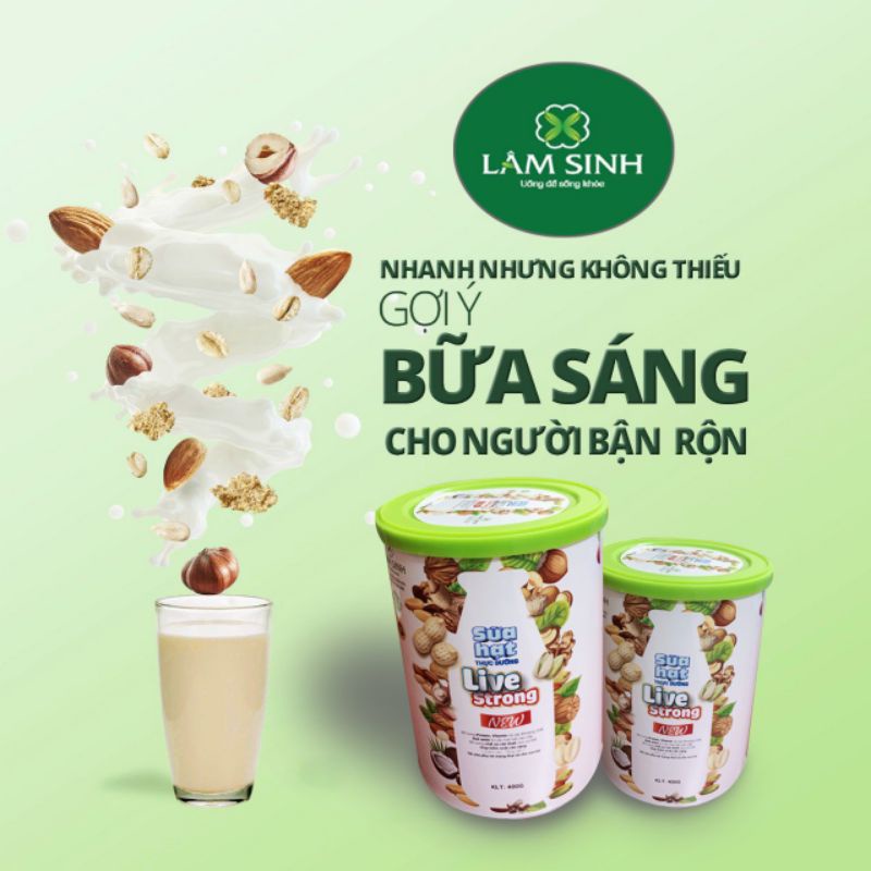 Sữa Hạt bổ sung dinh dưỡng 400g