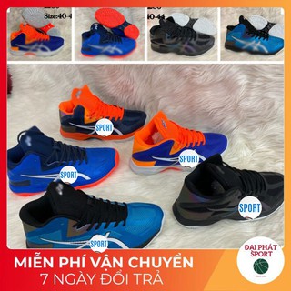Giày Bóng Chuyền Nam Thể Thao Cao Cấp 🎁Tặng Quà🎁_⚡Free Ship⚡  Được Khâu Full Đế Bền Đẹp Êm + Tặng Bọc Gối Chính Hãng