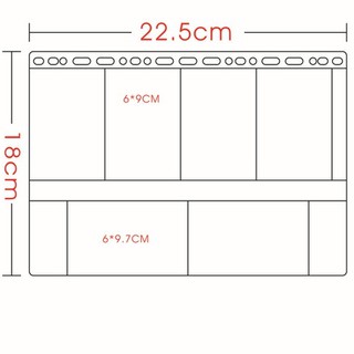 Túi nhiều ngăn size B5 (9-26 lỗ) - A4 (4 lỗ) dùng cho sổ còng