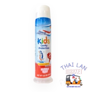 Kem đánh răng cho bé trên 2 tuổi Aquafresh Kids Cavity Protection 130,4g