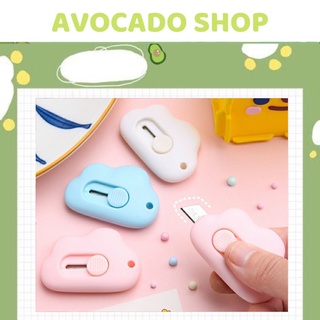 Dụng Cụ Cắt / Dao Rọc Giấy Hình Đám Mây Mini