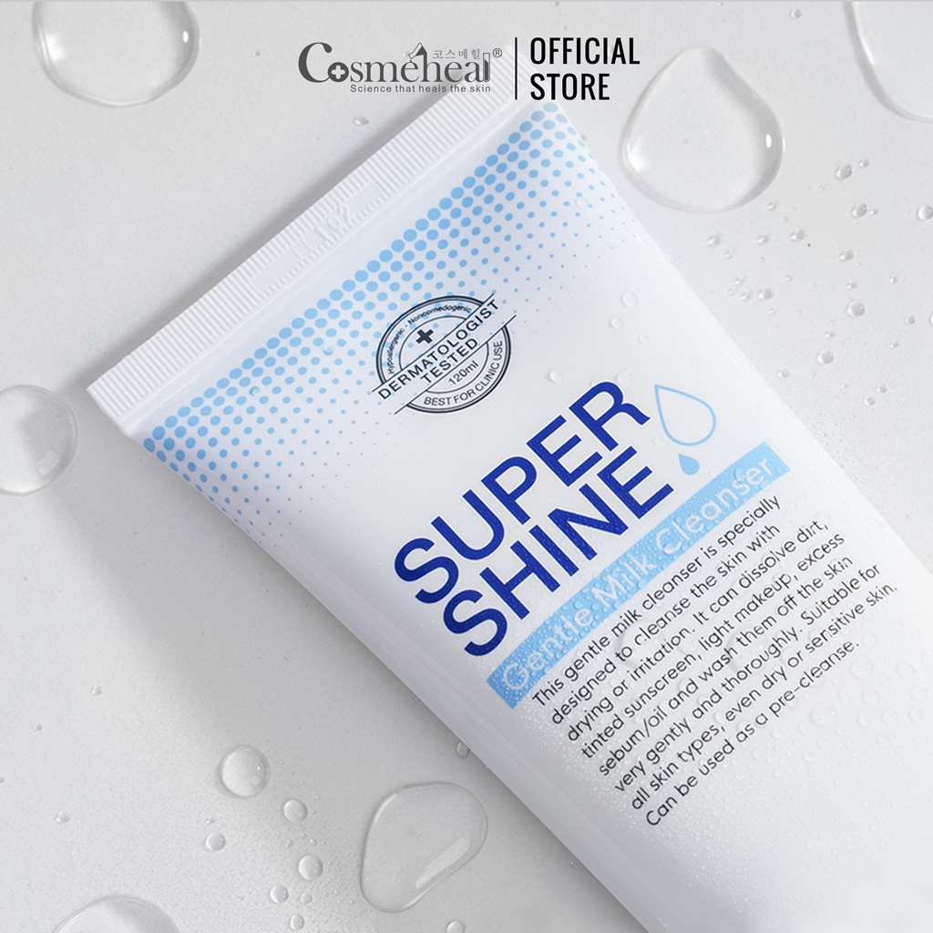 Sữa rửa mặt dạng kem Gentle Milk Cleanser Cosmeheal, kem rửa mặt dịu nhẹ, làm sạch da không gây căng da mặt | BigBuy360 - bigbuy360.vn