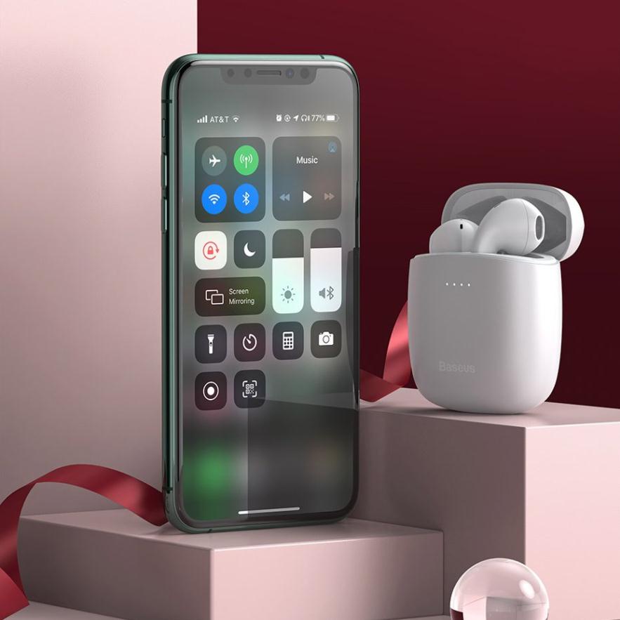 Tai nghe ko dây Cao Cấp Baseus Encok W04/W04 ProCho ĐT táo,Samsung,tablet táo.