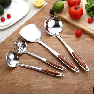 Bộ dụng cụ nhà bếp Môi, Xẻng (cán vá) nấu ăn inox