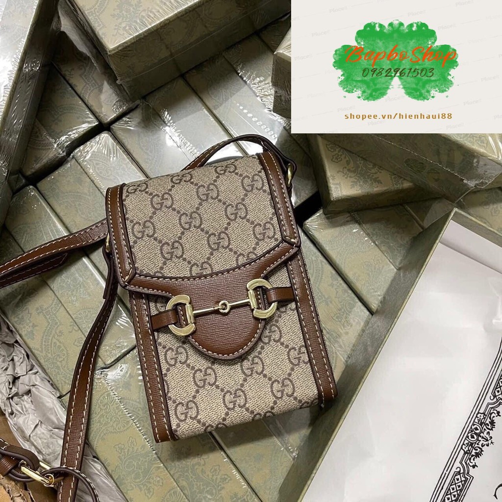 TÚI ĐỰNG ĐIỆN THOẠI ♥️FREESHIP♥️ TÚI GUCCI ĐEO CHÉO MẪU MỚI 2021