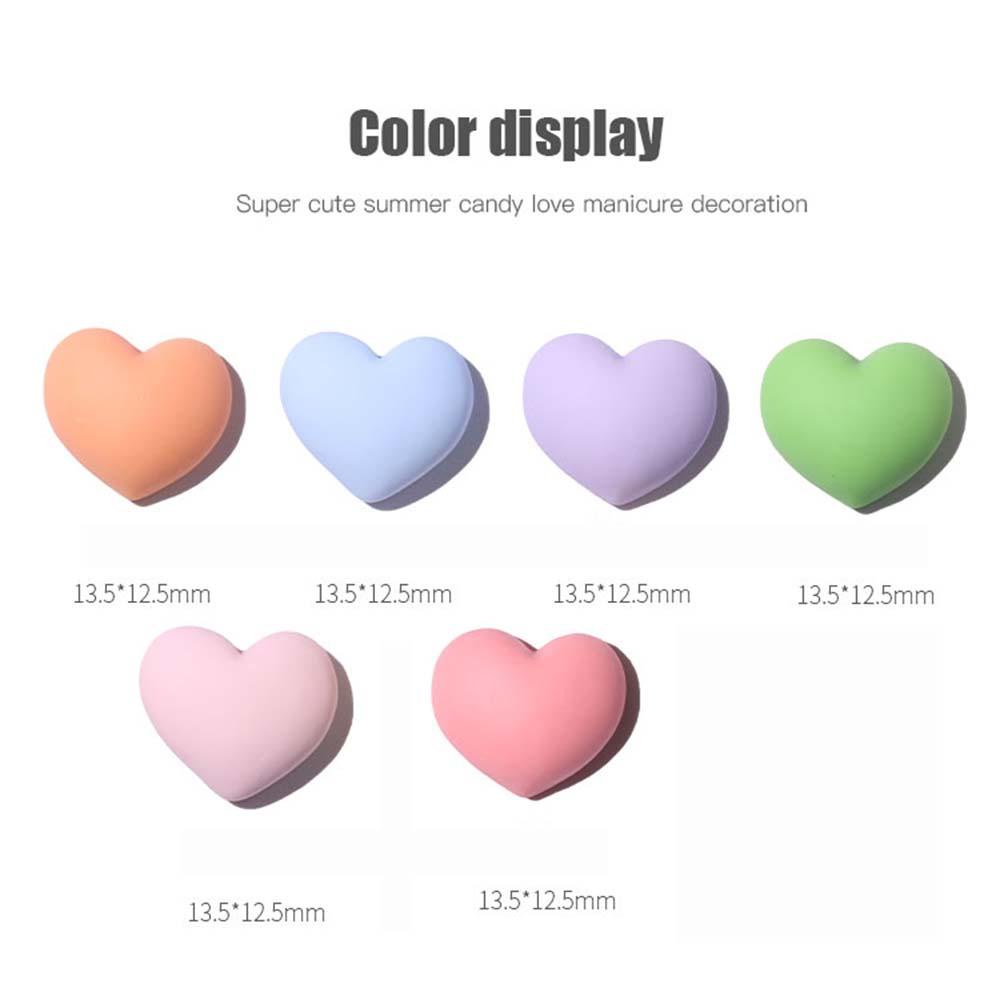 Hạt Charm Ba Chiều Màu Sắc Kẹo Ngọt Dạ Quang Trang Trí Móng Nghệ Thuật