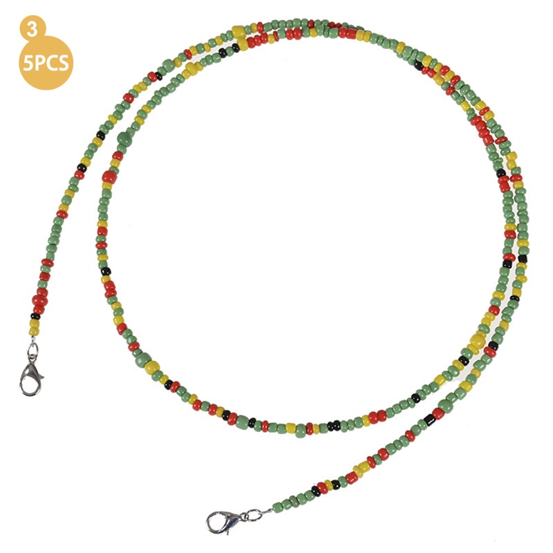 Set 5 Dây Đeo Cổ An Toàn Bằng Nylon Tùy Chỉnh Kèm Móc Treo Tùy Chỉnh Tiện Dụng