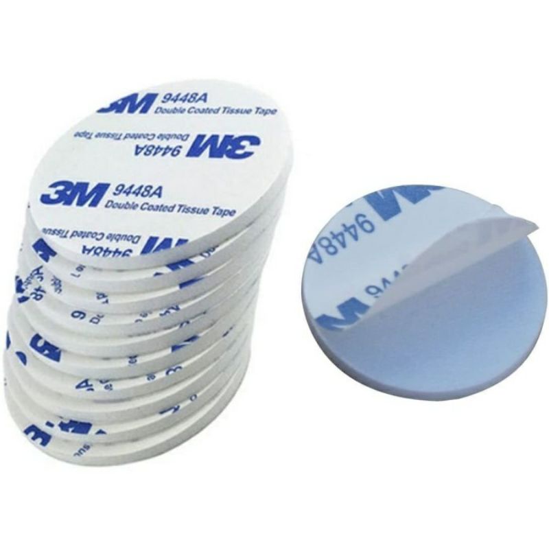 COMBO BĂNG KEO 2 MẶT 3M HÌNH TRÒN DÀY 1.5MM