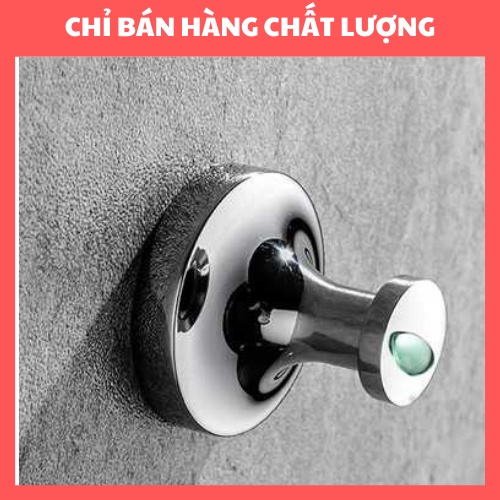 [INOX 304 CHÂN ĐẾ ĐÚC]Móc áo gắn tường inox 304 dày dặn chắc chắn