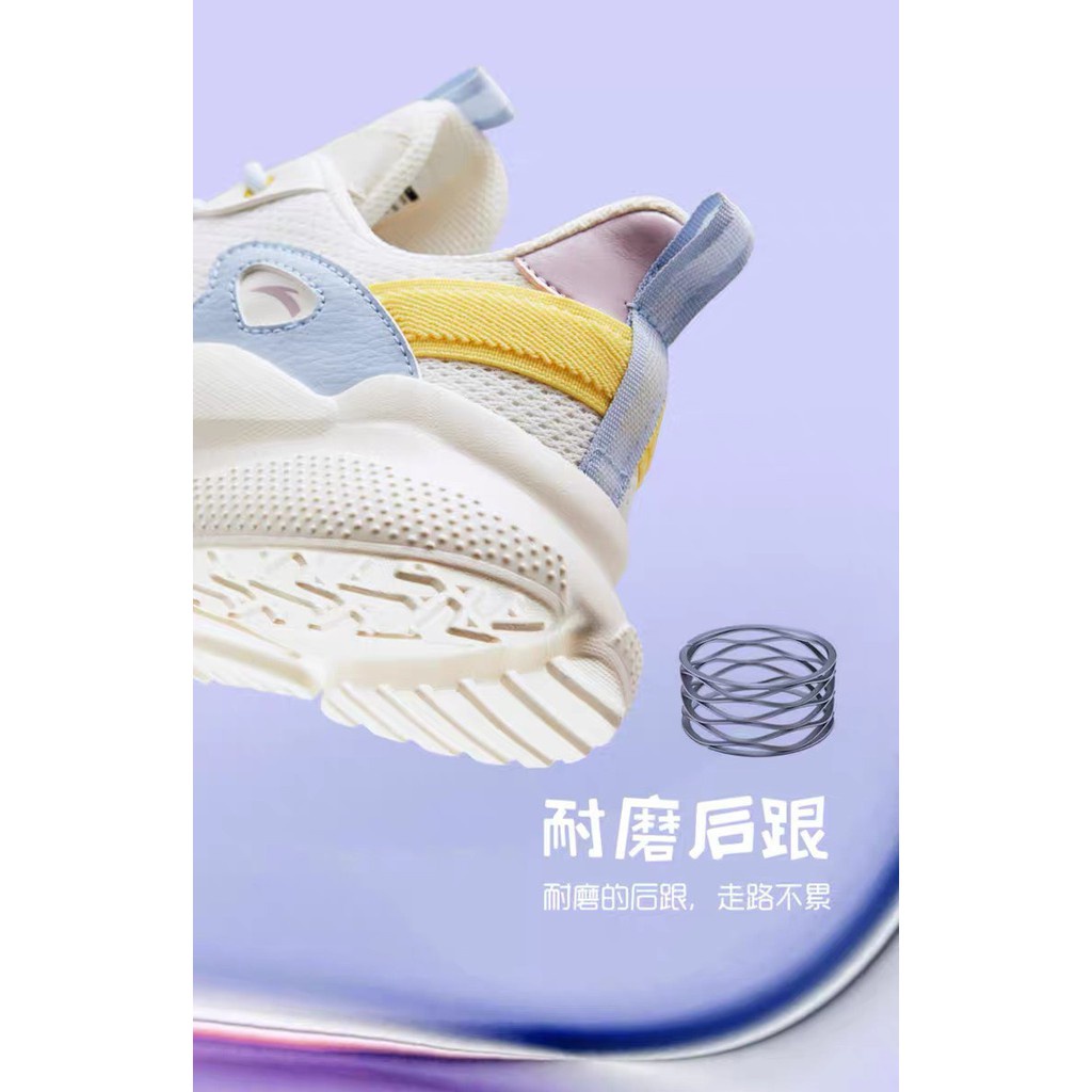 🇹🇹 💟 🙈 Giày thể thao Anta giày nữ 2021 mới mùa hè nhẹ thoáng khí giày giản dị giày trắng nữ