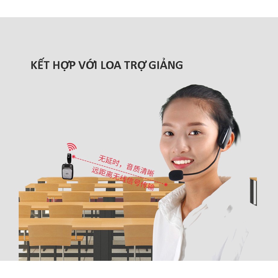 [Mã 44ELSALE2 giảm 7% đơn 300K] Micro trợ giảng không dây UHF TNVI-K1