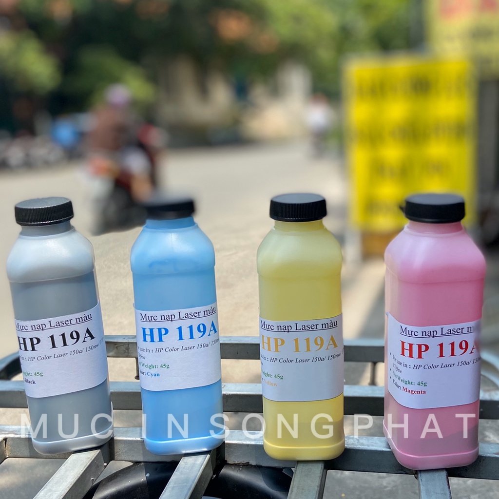 Mực nạp màu 119A cho máy in HP Color Laser 150a, 150nw, MFP 178nw, MFP 179fnw