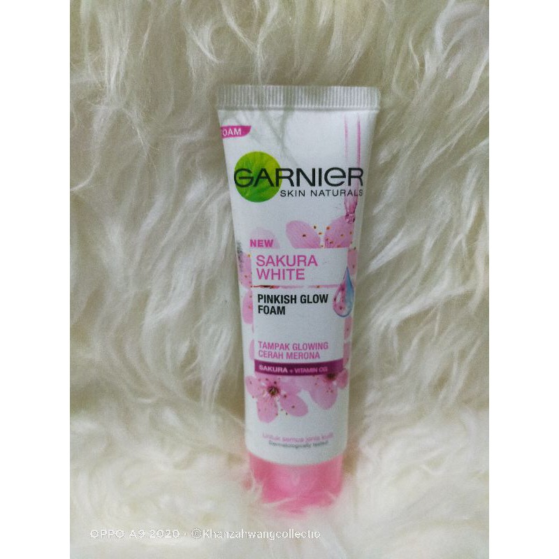 (hàng Mới Về) Sữa Rửa Mặt Garnier Sakura 50ml Cao Cấp