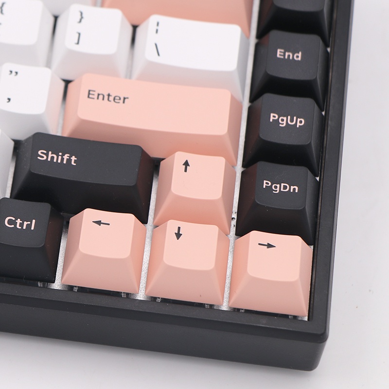 Set Keycap PBT Doubleshot nhiều phối màu Olivia, Samurai nút bàn phím cơ phù hợp nhiều layout