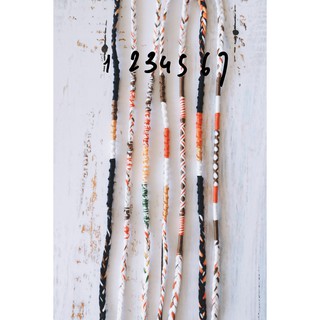 Vòng tay vòng chân nam nữ handmade phong cách vintage làm bằng chỉ  mẫu theo số trong hình