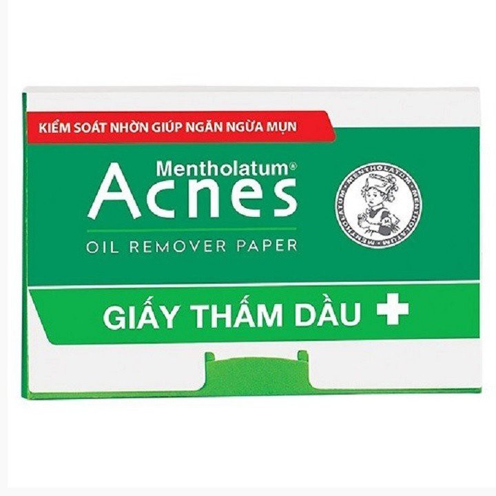 Giấy thấm dầu kiểm soát nhờn giúp ngăn ngừa mụn Acnes Oil Remover Paper 100 tờ | BigBuy360 - bigbuy360.vn