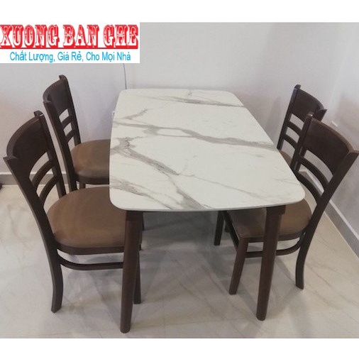 Bộ bàn ăn giả đá 4 ghế HCM, BIÊN HÒA, BÌNH DƯƠNG