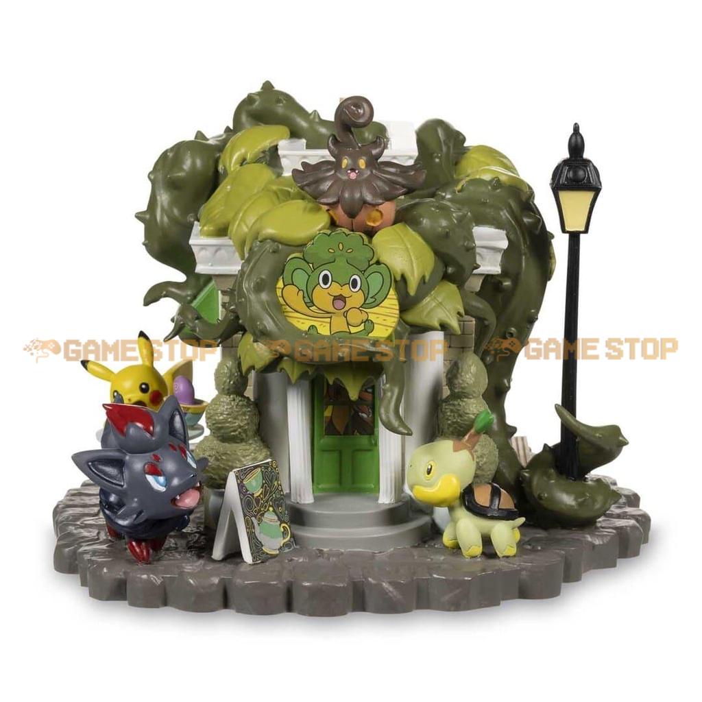 Mô hình Pokemon Pansage Creeping Vines Tea Shop 18cm Haunted Village Figure PokemonCenter PO21