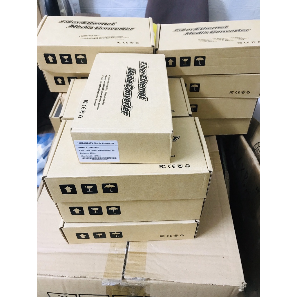Converter quang 1 sợi B&TON 10/100M BT-950-SM 25A