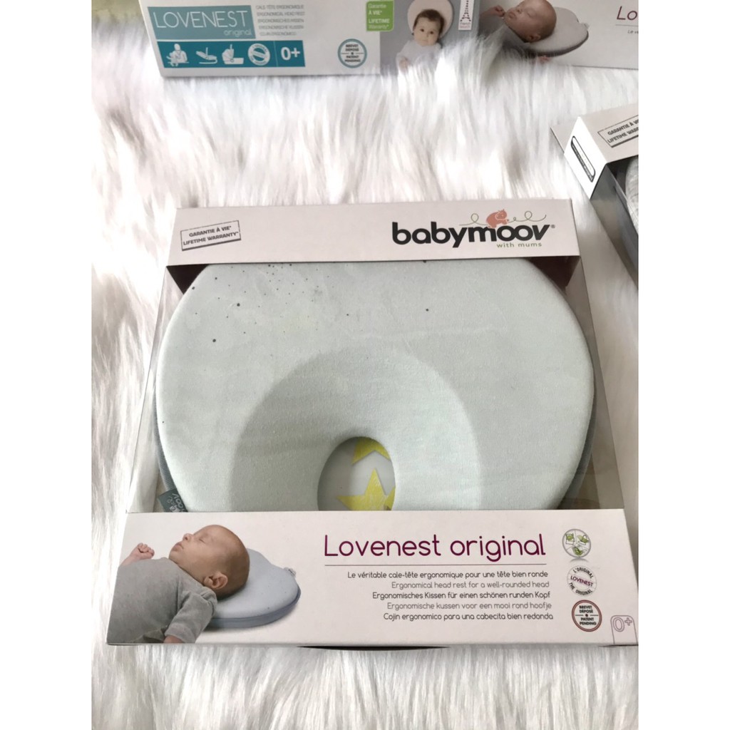 Gối chống bẹp đầu Lovenest Babymoov (Hàng chính hãng 100%)