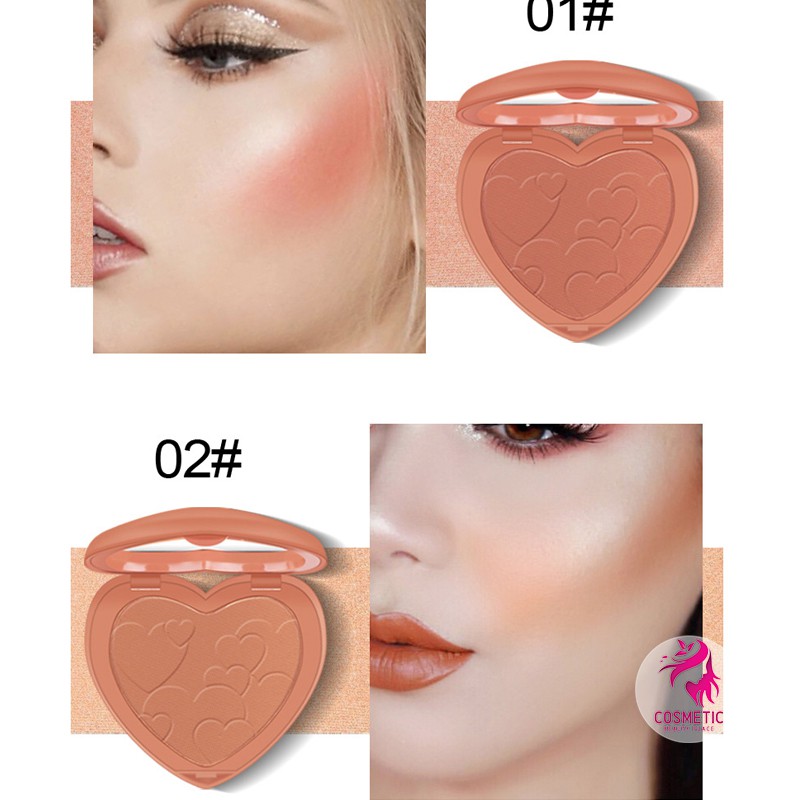 Phấn Má Hồng Blushing Hearts Kiss Beauty Ngọt Ngào Đáng Yêu P249 | BigBuy360 - bigbuy360.vn