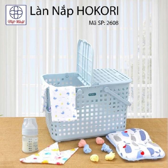 Làn nhựa đựng đồ đi sinh Việt Nhật phong cách nhật bản Hokori 2608