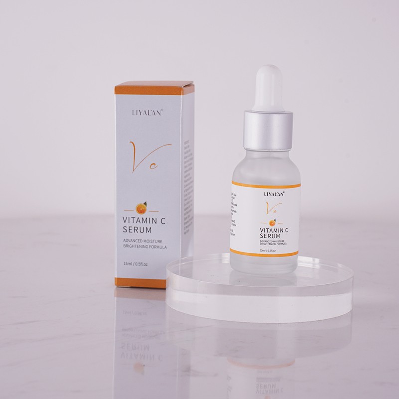 Serum Vitamin C LIYAL'AN Dưỡng Ẩm Se Khít Lỗ Chân Lông Chống Lão Hóa Làm Trắng Da Mặt 15ml