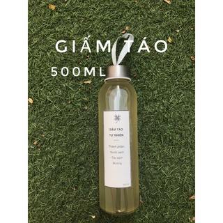Giấm táo nguyên chất tự nhiên 500ml